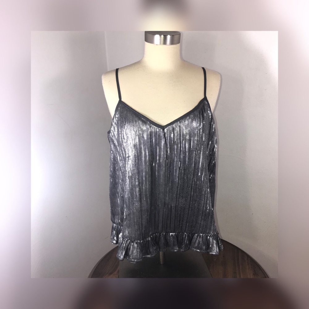 Anthropologie Amelie Beaded cami top - Picture 2 of 7